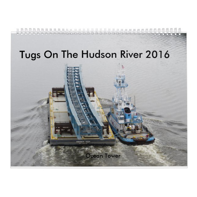 Schlepper auf dem Hudson 2016 Kalender (Titelbild)