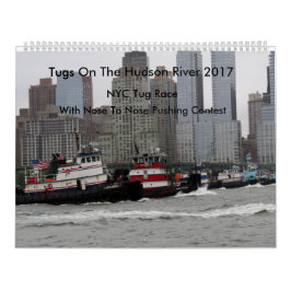 Schlepper auf dem Hudson 2017 Kalender