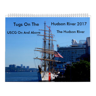 Schlepper auf dem Hudson 2017 Kalender