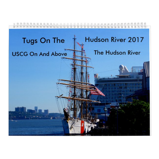 Schlepper auf dem Hudson 2017 Kalender (Titelbild)