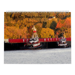 Schlepper auf dem Hudson 2017 Kalender