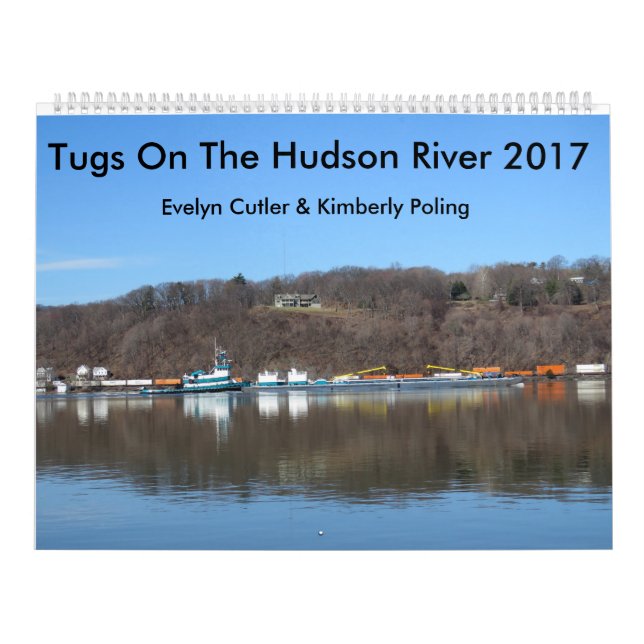 Schlepper auf dem Hudson 2017 Kalender (Titelbild)