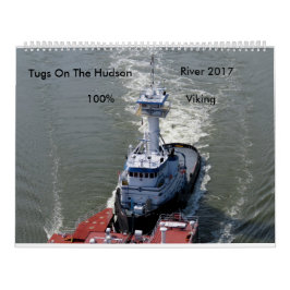 Schlepper auf dem Hudson 2017 Kalender