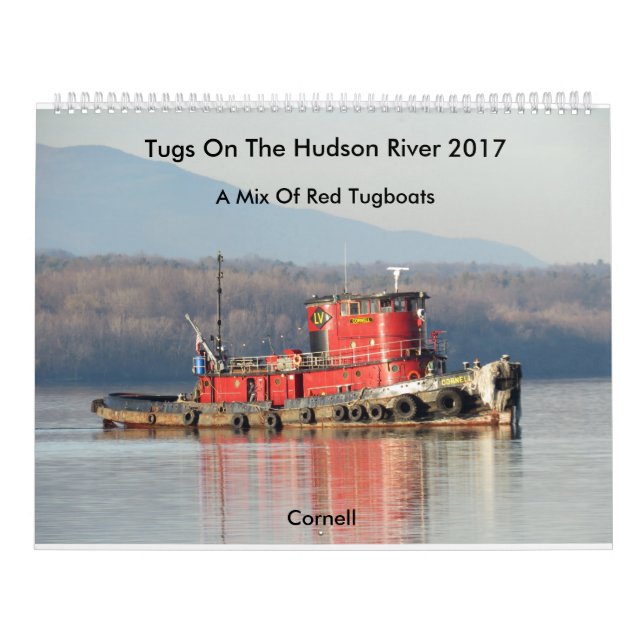 Schlepper auf dem Hudson 2017 Kalender (Titelbild)