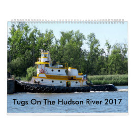 Schlepper auf dem Hudson 2017 Kalender