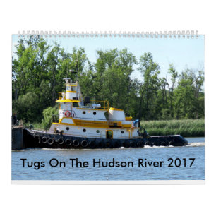 Schlepper auf dem Hudson 2017 Kalender