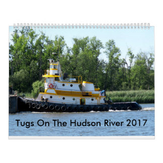 Schlepper auf dem Hudson 2017 Kalender