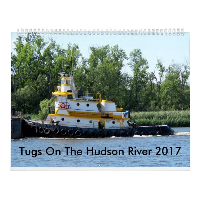 Schlepper auf dem Hudson 2017 Kalender (Titelbild)
