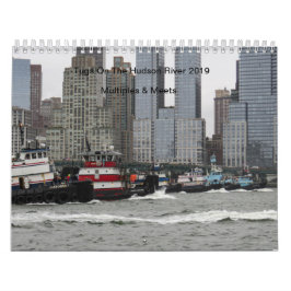 Schlepper auf dem Hudson 2019 Kalender