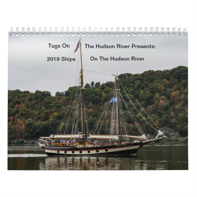 Schlepper auf dem Hudson 2019 Schiffe Kalender (Titelbild)