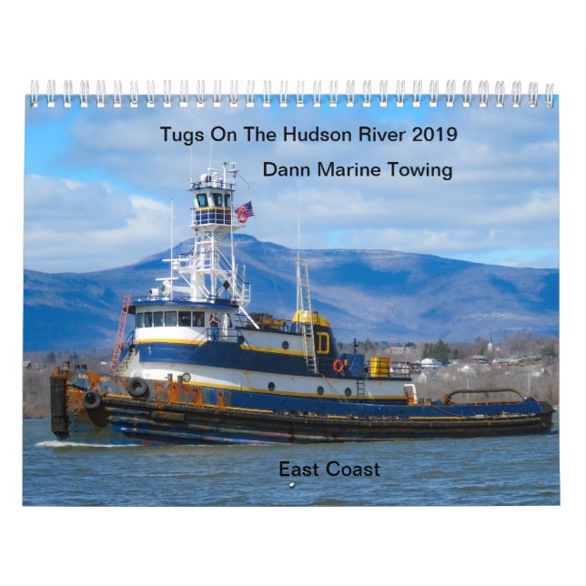 Schlepper auf dem Marineschleppen 2019 des Hudsons Kalender (Titelbild)