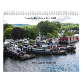 Schlepper auf der Marinelandstraße des Hudsons Kalender