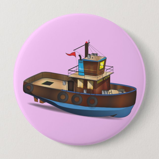 Schlepper Button (Vorderseite)