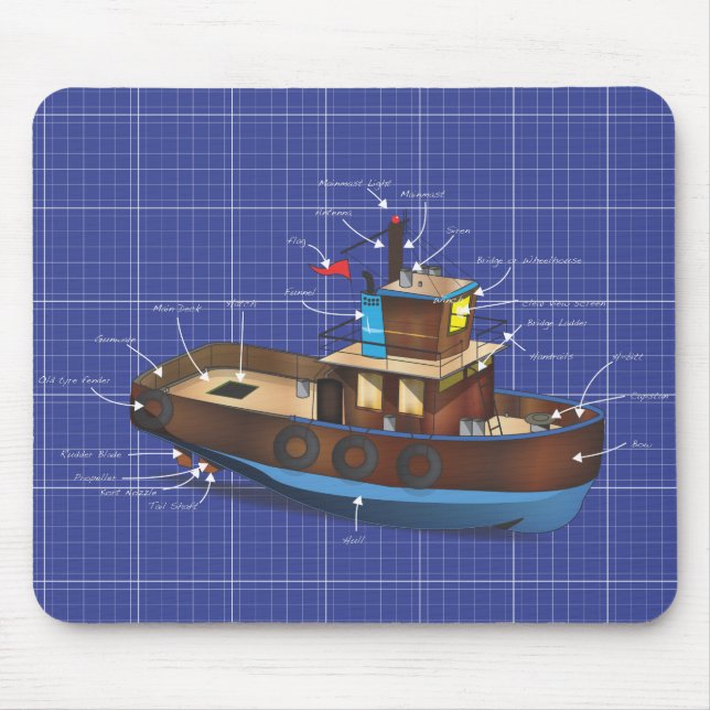 Schlepper Mousepad (Vorne)