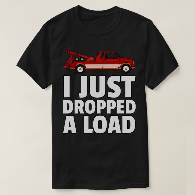 Schleppfahrer Funny Tow Operator T-Shirt (Design vorne)
