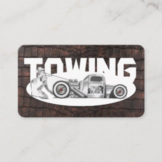 Schleppkarte Visitenkarte