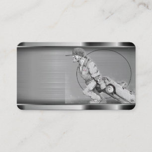 Schleppkarte Visitenkarte