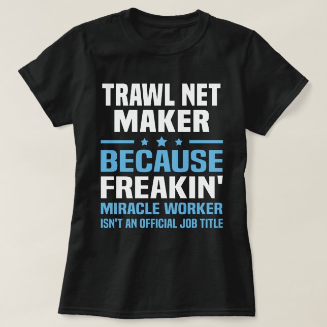 Schleppnetzbetreiber T-Shirt (Design vorne)