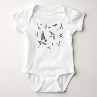 Schleppvögel Baby Strampler