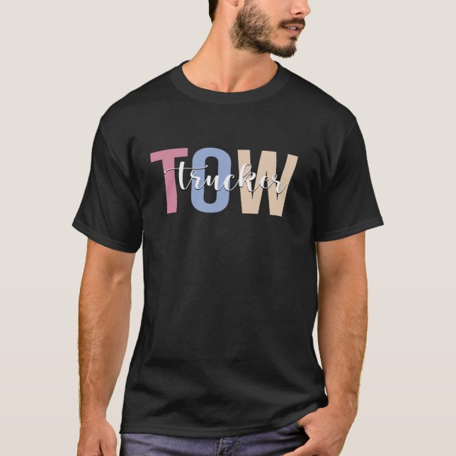 Schleppwagen T-Shirt (Vorderseite)