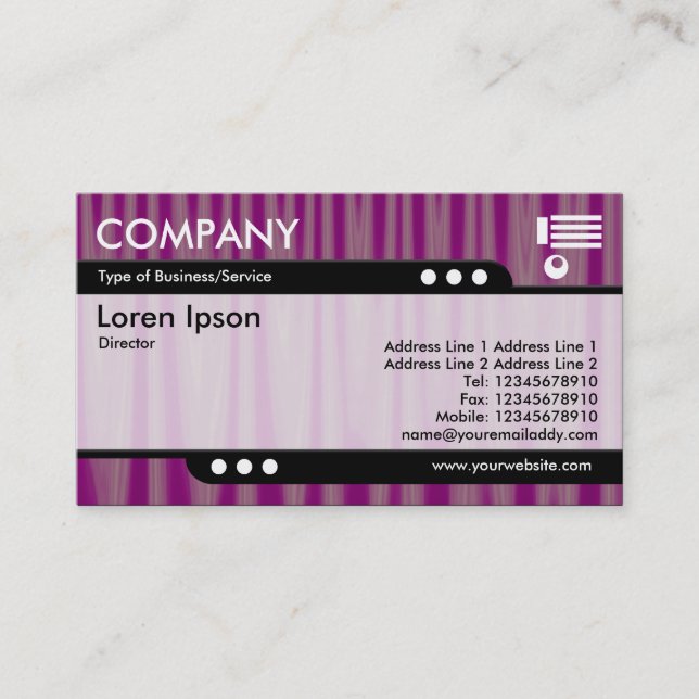 Schleppzug - Drapery 06 Visitenkarte (Vorderseite)