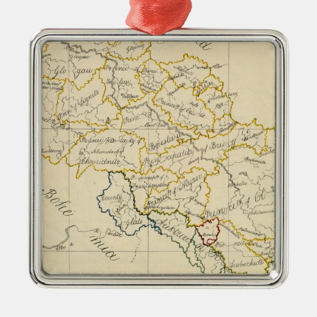 Schlesien Ornament Aus Metall (Vorne)