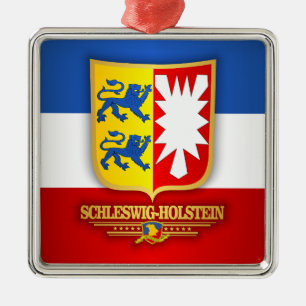 Schleswig-Holstein COA Ornament Aus Metall
