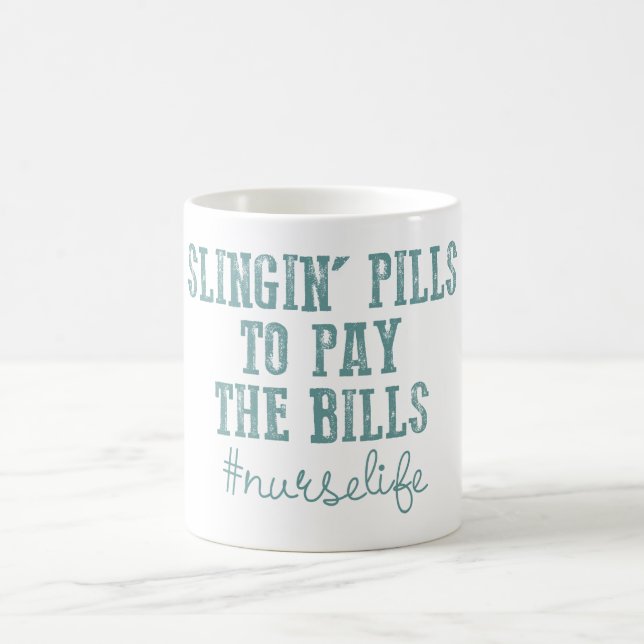 Schleudertabletten zur Bezahlung von Rechnungen Kr Kaffeetasse (Mittel)