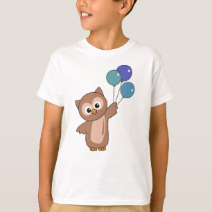 Schleusenfliegen mit Balloons, süße Tiere für Kind T-Shirt