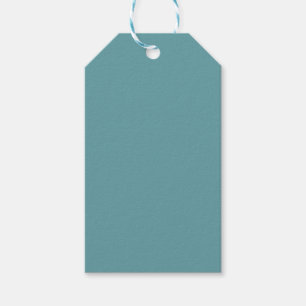 Schlicht Aquamarin Geschenkanhänger
