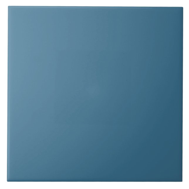 Schlicht Blue Color Tile Harbour Blue Fliese (Vorderseite)