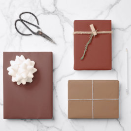 Schlicht Bole Burnt Cafe Au Lait Brown Shades 3 To Geschenkpapier Set