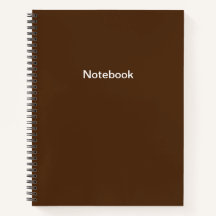 Schlicht-Brown-Notebook