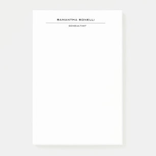 Schlicht Elegant Attraktiv Minimalistisch Post-it Klebezettel