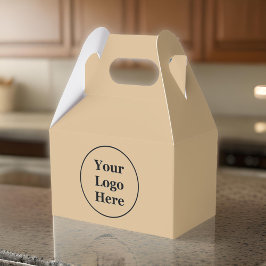 Schlicht, elegant braun geschenkschachtel