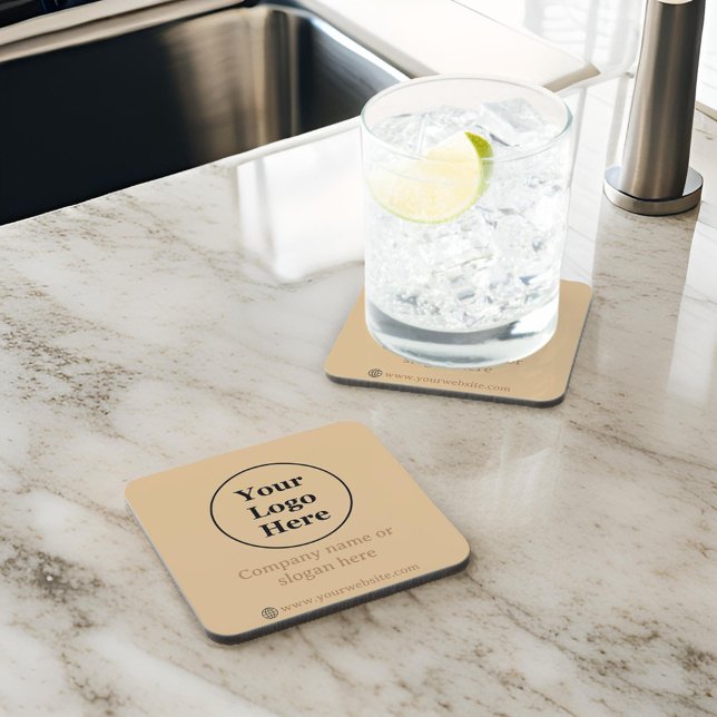 Schlicht, elegant braun getränkeuntersetzer (Von Creator hochgeladen)