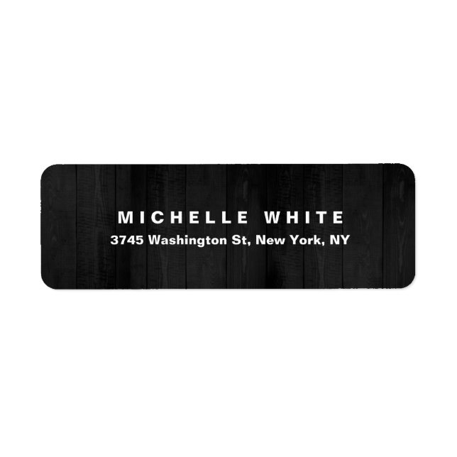 Schlicht Elegantes modernes Minimalistisches Grauh (Vorne)