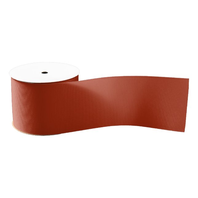 Schlicht gebrannt, kräftig, orange ripsband (Spule)
