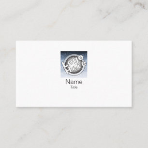 Schlicht - Geschäft Visitenkarte