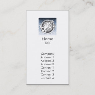 Schlicht - Geschäft Visitenkarte