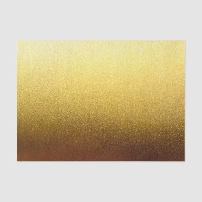 Schlicht Gold Subtile Glitzer für alle Zwecke Seidenpapier (Vorderseite)
