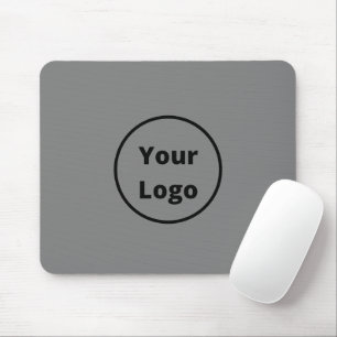 Schlicht grau mousepad