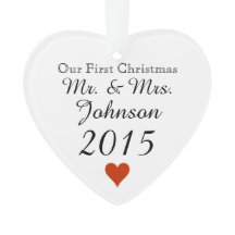 Schlicht Heart 1. Weihnachten Mr. & Mrs.