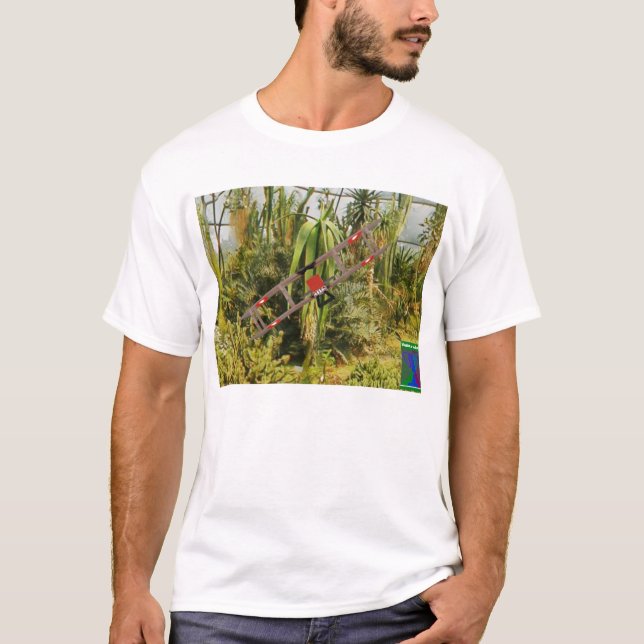 Schlicht im Garten-T - Shirt (Vorderseite)