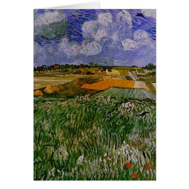 Schlicht in der Nähe von Auvers, Van Gogh Fine Art (Vorne)