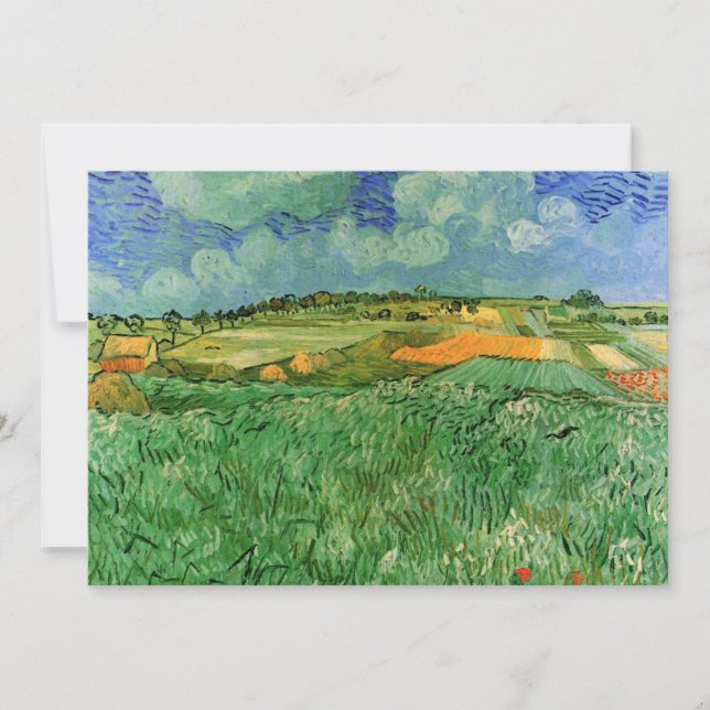 Schlicht in der Nähe von Auvers von Vincent van Go (Vorderseite)