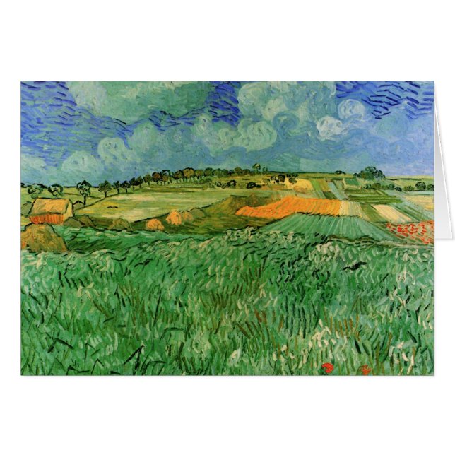 Schlicht in der Nähe von Auvers von Vincent van Go (Vorderseite (Horizontal))