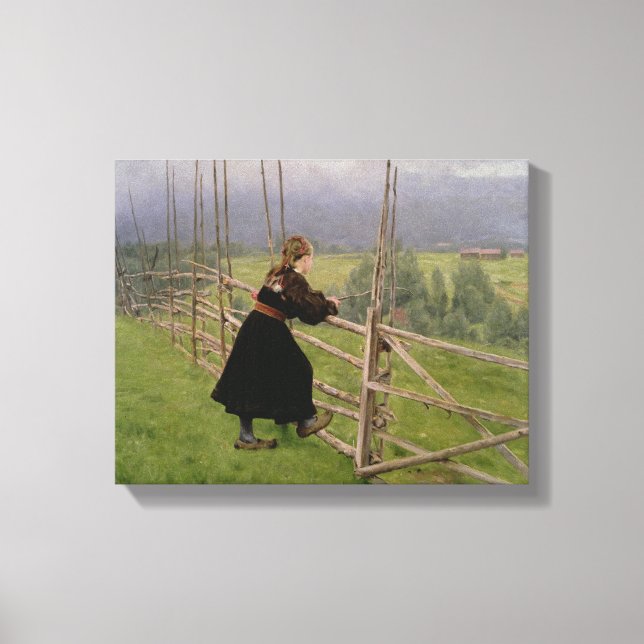 Schlicht Leinwanddruck (Vorderseite)