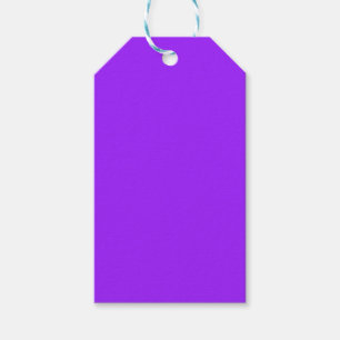 Schlicht Lila Geschenkanhänger