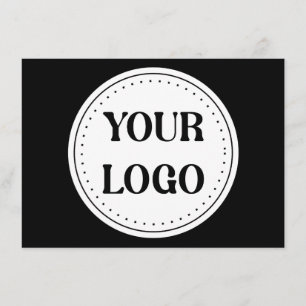 Schlicht, modern, poliert und anpassbar. begleitkarte